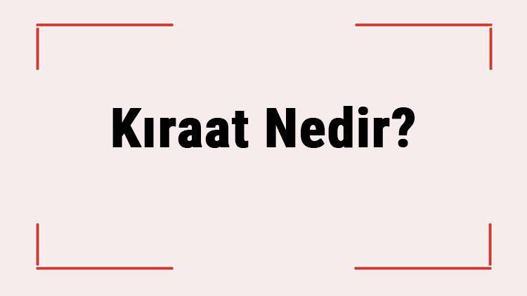 Kıraat Nedir Namaz İçinde Farzlardan Biri Olan Kıraat Ne Demektir