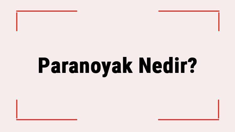 Paranoyak Nedir Paranoyak Neden Olunur Paranoyak Belirtileri, Tanısı Ve Tedavisi