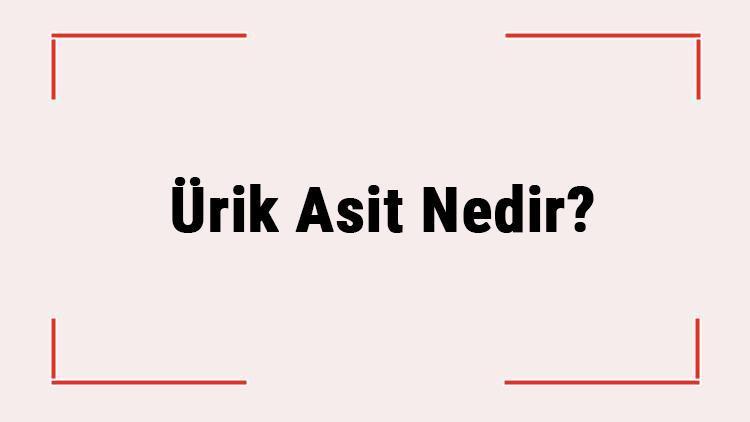 Ürik Asit Nedir Ürik Asit Yüksekliği Ve Düşüklüğü Nedir Değeri Kaç Olmalı