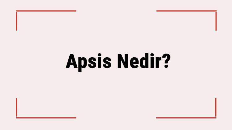 Apsis Nedir Nasıl Bulunur Aosis Ordinat Nedir