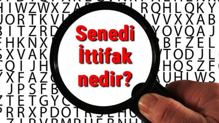 Senedi İttifak nedir Senedi İttifak tarihi, önemi, maddeleri ve özellikleri