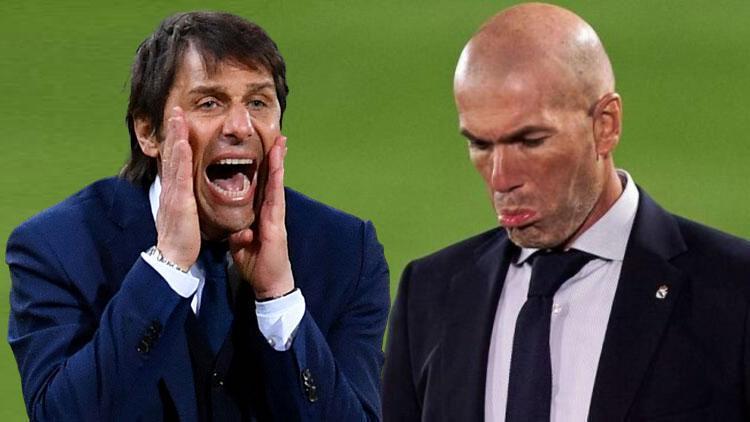 Son dakika: Avrupa futbolunu sarsan iki ayrılık Önce Conte sonra Zidane...