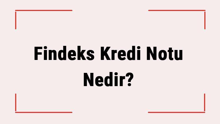 Findeks Kredi Notu Nedir Ne İşe Yarar Findeks Raporu Ücretli Mi