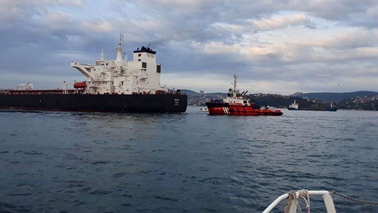 Son dakika haberi... İstanbul Boğazında korku dolu anlar Tanker son anda durduruldu