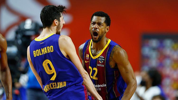 Son Dakika: Anadolu Efesin Euroleague finalindeki rakibi belli oldu Barcelona, Olimpia Milanoyu devirdi