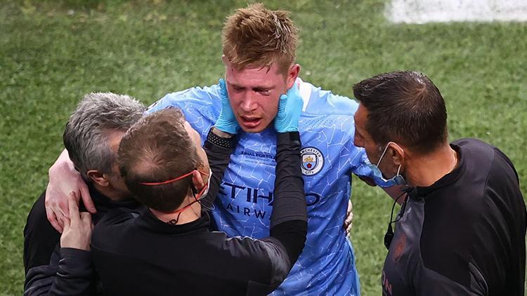 Manchester City - Chelsea finalinde Kevin De Bruynenin gözyaşları