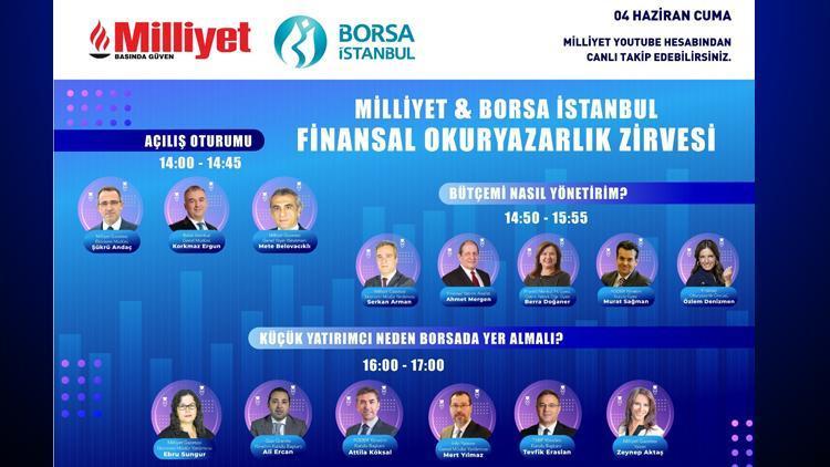 Milliyet Gazetesi ve Borsa İstanbul iş birliğiyle Finansal Okuryazarlık Zirvesi