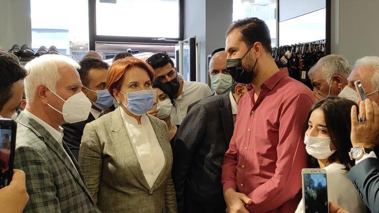 İYİ Parti Genel Başkanı Meral Akşener Hatayda