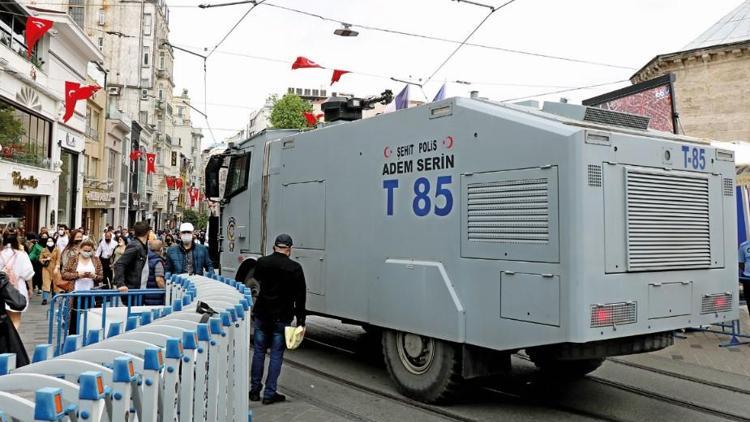 Taksim’de ‘Gezi’ önlemi