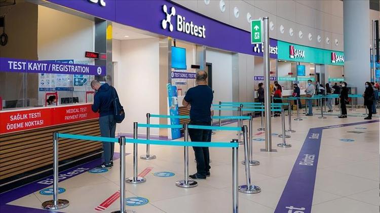 İstanbul Havalimanında PCR sonuçları kısa sürede yolculara bildiriliyor