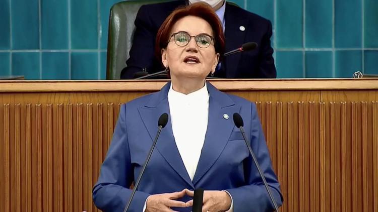 Akşener: Allahın evi kirli hesapların evi haline getirilemez