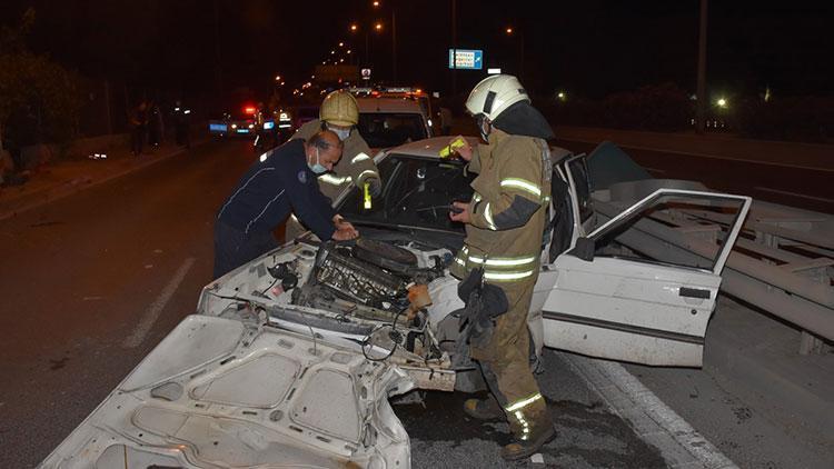 İzmir’de trafik kazası: 1’i ağır 3 yaralı