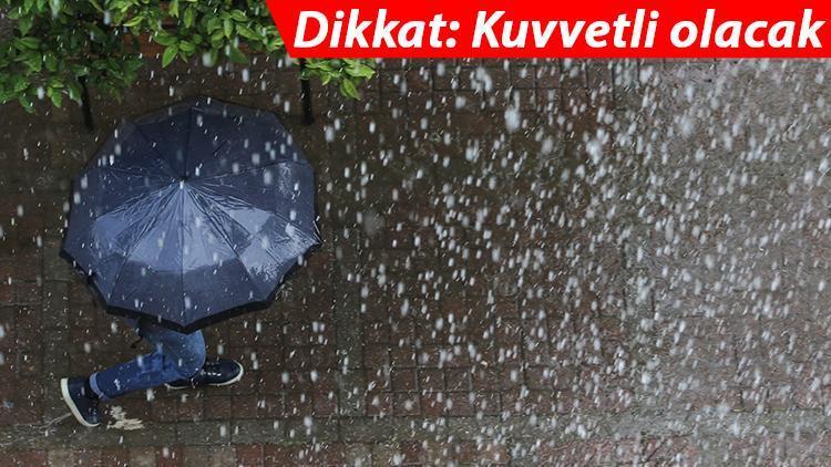 Son dakika: Meteorolojiden İstanbula gök gürültülü sağanak uyarısı