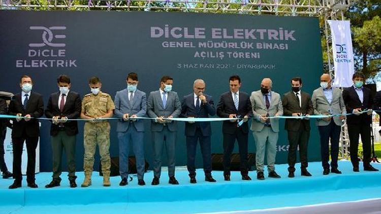 Dicle Elektrikin yeni genel müdürlük binası törenle hizmete girdi