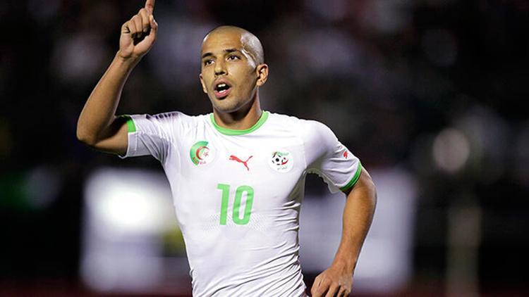 Galatasaraylı Sofiane Feghouli şov yaptı, Cezayir kazandı