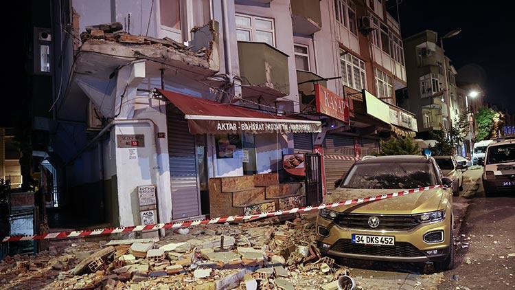 Avcılarda balkonu çöken apartman için acil tahliye kararı verildi