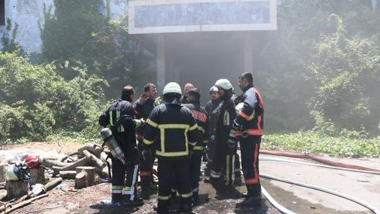 Fabrika çalışanlarına yangına müdahale eğitimi verildi