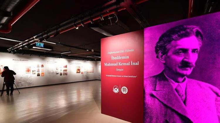 İbnülemin Mahmud Kemal İnal sergisi Fatihte tarih ve sanatseverlerle buluştu