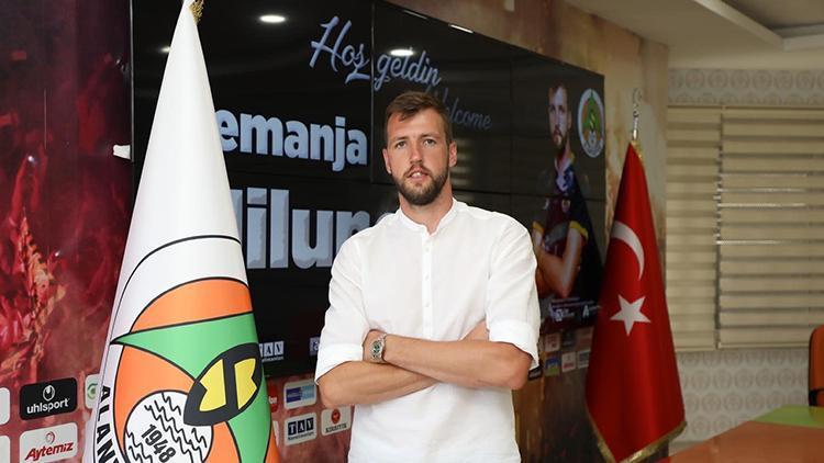 Aytemiz Alanyaspor, Nemanja Milunovic ile iki yıllık sözleşme imzaladı