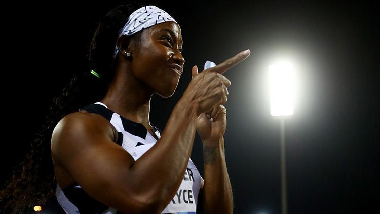 Jamaikalı atlet Fraser-Pryce, 10.63 saniyelik zamanıyla tarihin en hızlı 2. kadını oldu