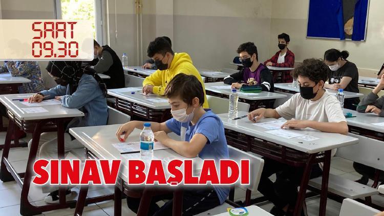 Sınav başladı