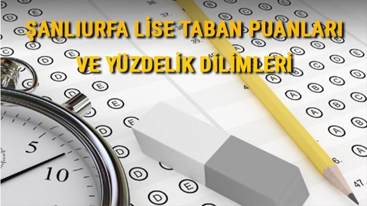 Şanlıurfa lise taban puanları 2021 Şanlıurfa Anadolu, İmam Hatip, Fen Lisesi LGS yüzdelik dilimleri ve taban puanları bilgileri