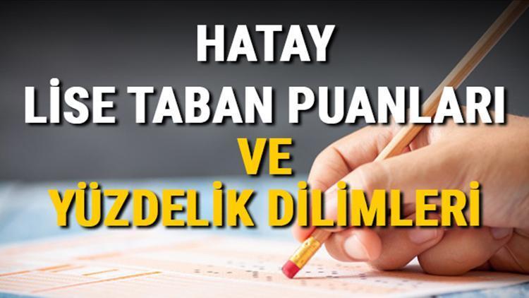 Hatay lise taban puanları 2021 Hatay Anadolu, İmam Hatip, Fen Lisesi LGS yüzdelik dilimleri ve taban puanları bilgileri