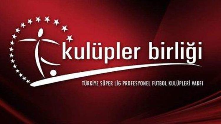 Son Dakika: Kulüpler Birliği Vakfı toplantısı başladı