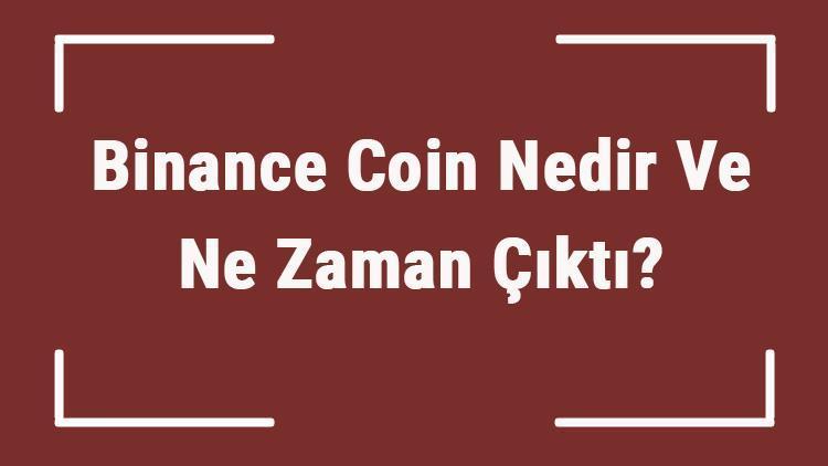 Binance Coin Nedir Ve Ne Zaman Çıktı Bnb Ne Demek Kripto Para Binance Coin Nasıl Alınır