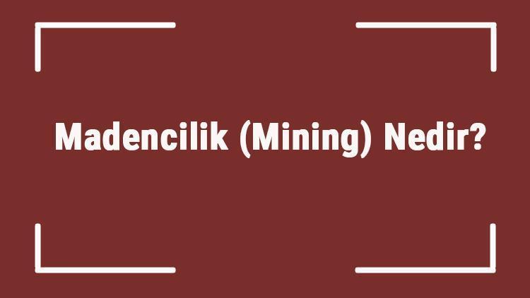 Madencilik (Mining) Nedir Kripto Para Madenciliği Nasıl Yapılır Ve Yasal Mı