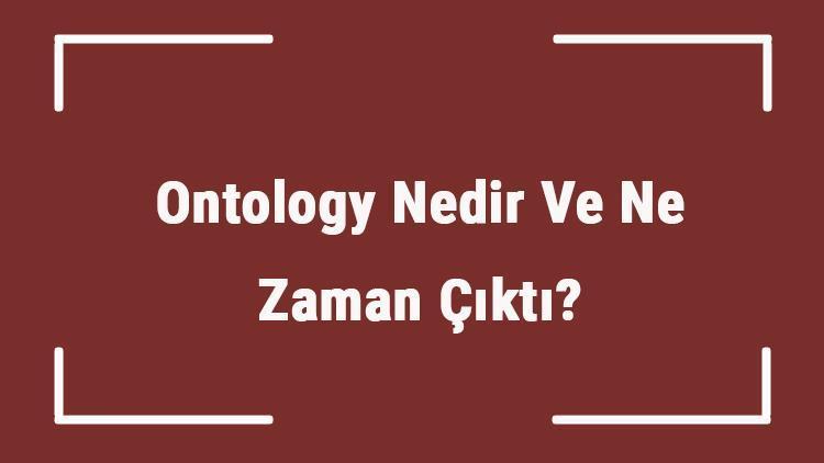 Ontology Nedir Ve Ne Zaman Çıktı Ont Ne Demek Kripto Para Ontology Coin Nasıl Alınır