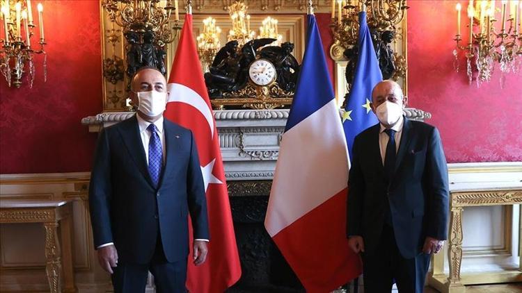 Fransadan Çavuşoğlu-Le Drian görüşmesine ilişkin açıklama
