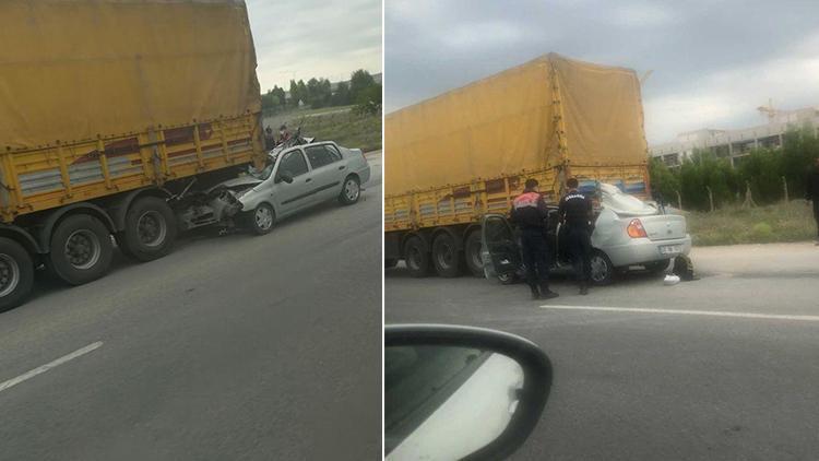 Korkunç kaza Minik Tahirden acı haber