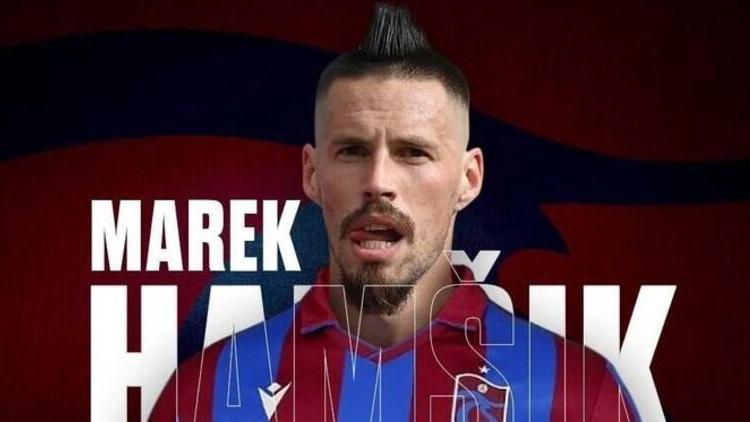 Son Dakika Transfer Haberi: Trabzonspor, Marek Hamsiki resmen duyurdu