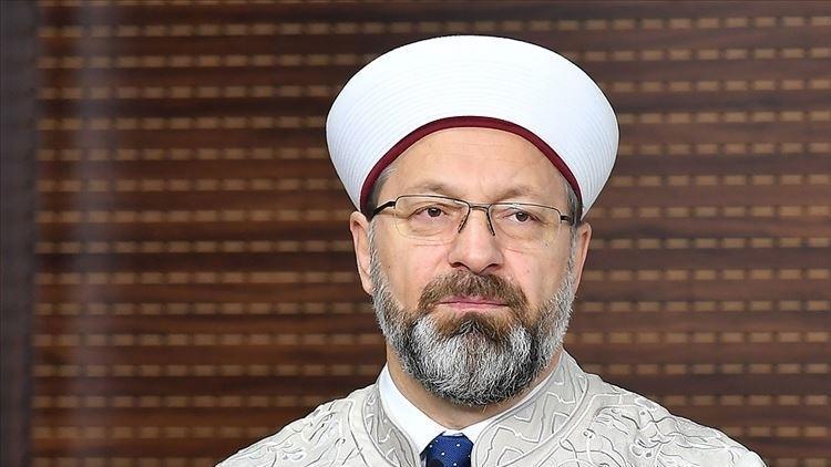 Diyanet İşleri Başkanı Erbaş, Neşe Nur Akkayaya yapılan saldırıyı kınadı