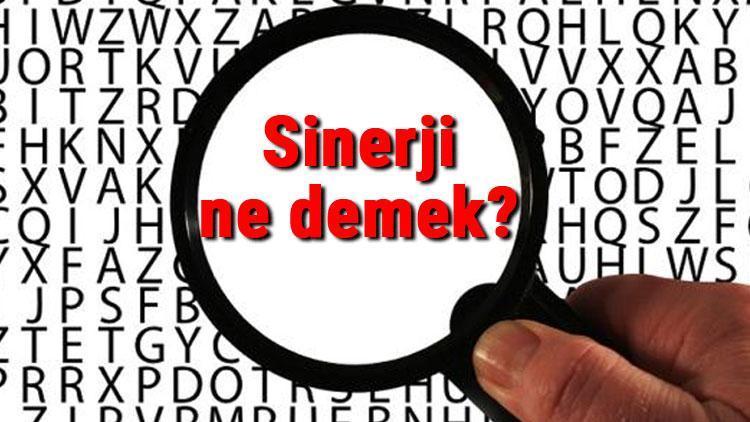 Sinerji ne demek TDKya göre sinerji kelimesinin anlamı nedir Sinerji sözlük anlamı