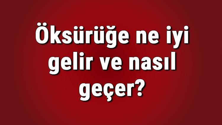 Öksürüğe ne iyi gelir ve nasıl geçer? Evde doğal ve bitkisel öksürüğe iyi gelen bitkiler ve çözümler