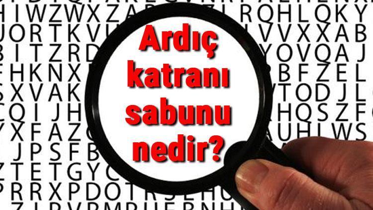 Ardıç katranı sabunu nedir, ne işe yarar Ardıç katranı sabunu nasıl kullanılır