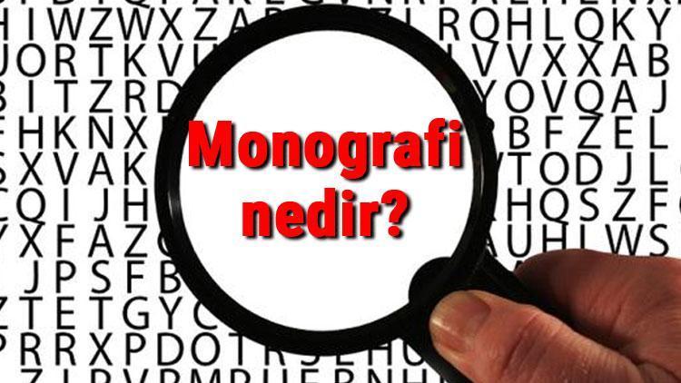 Monografi nedir TDKya göre monografi ne anlama gelir, nasıl yazılır