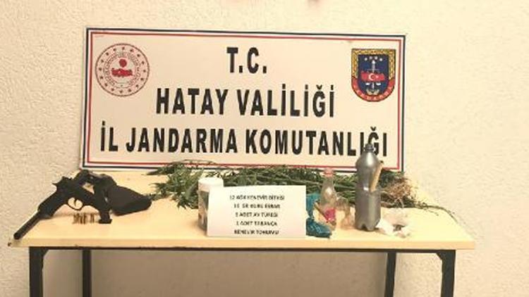 Hatay’da uyuşturucu operasyonuna 3 tutuklama