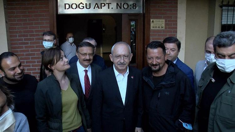 Kılıçdaroğlu’ndan Saltık’ın ailesine taziye ziyareti