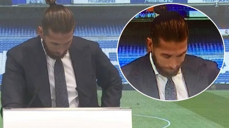 Son dakika: Real Madride veda eden Sergio Ramos gözyaşlarını tutamadı