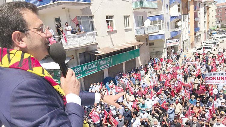 İmamoğlu’ndan miting gibi gezi