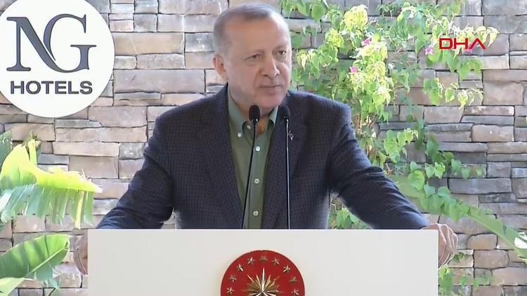 Son dakika... Cumhurbaşkanı Erdoğan otel açılışında konuştu: Pazartesi günü inşallah bu müjdeyi ayrıca veririz