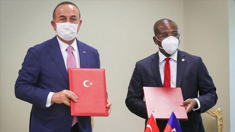 Türkiye ile Haiti arasında imzalar atıldı