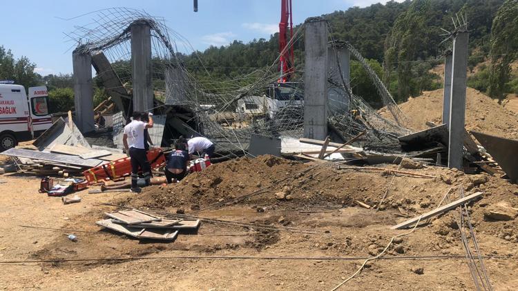 Muğlada inşaatta göçük faciası: 1 ölü, 3 yaralı