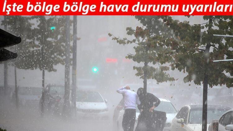 Hava nasıl olacak Meteorolojiden İstanbul ve Ankara dahil çok sayıda kente uyarı 23 Haziran il il hava durumu