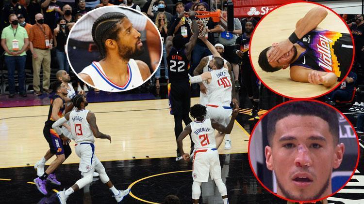 NBAde Suns - Clippers maçında inanılmaz son Paul George iki faul kaçırdı, 0.9 saniye kala maç döndü