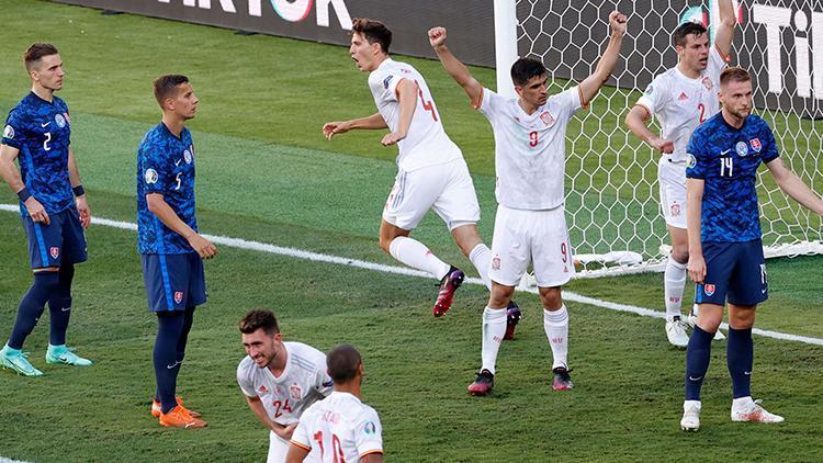 Slovakya 0 - 5 İspanya (EURO 2020 E Grubu maç özeti)