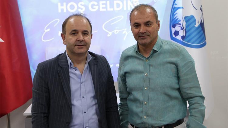 Erzurumspor, teknik direktör Erkan Sözeri ile anlaştı